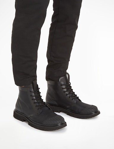 Calvin Klein Jeans EVA LACEUP BOOT MID NY Schnürstiefelette mit kräftiger Profilsohle
