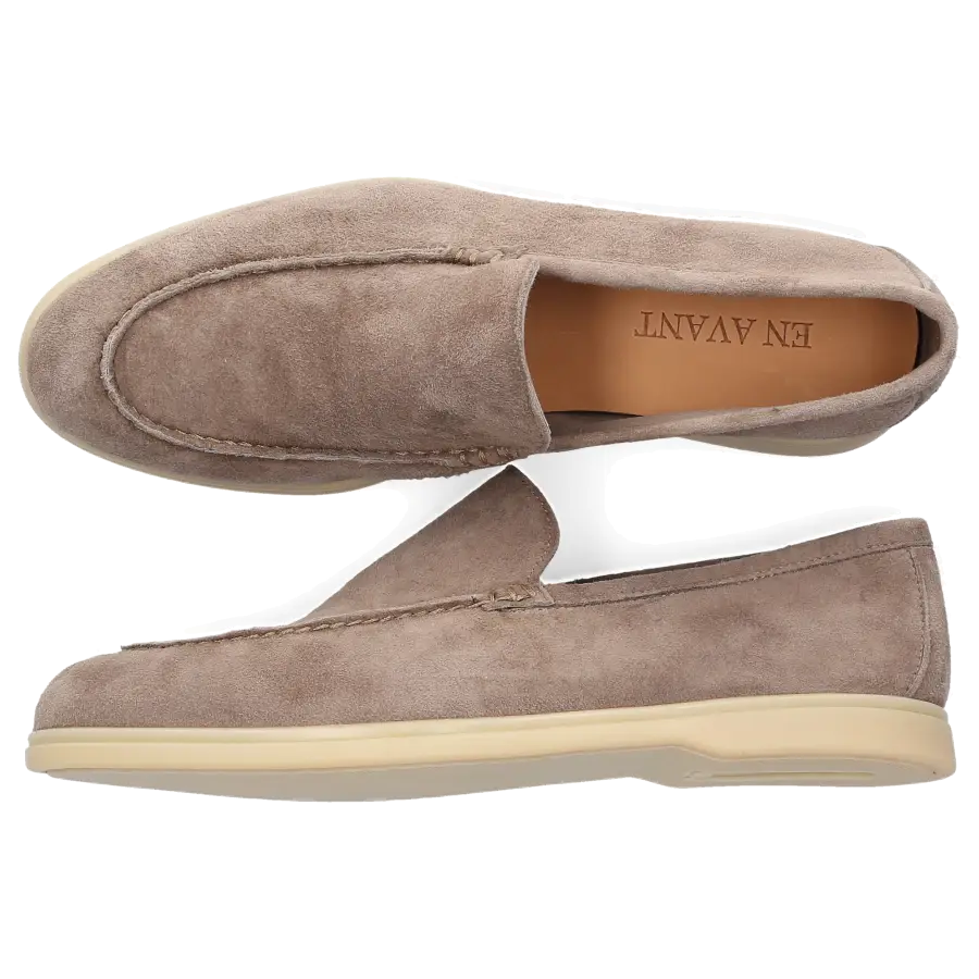 EN AVANT - Loafer 538 Veloursleder - beige