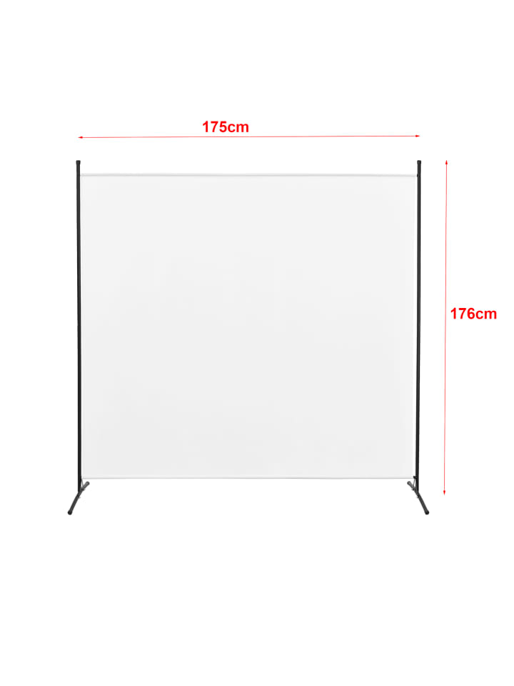en.casa Raumteiler Tarazona in Beige (H)176cm (B)175cm günstig kaufen onesize