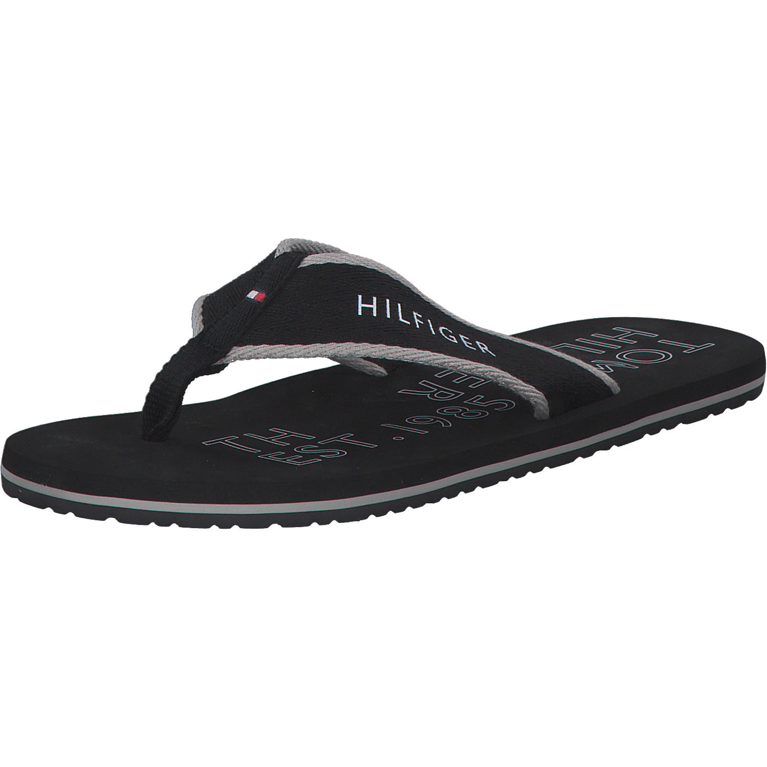 Tommy Hilfiger FM0FM04469, Zehentrenner, Herren, black