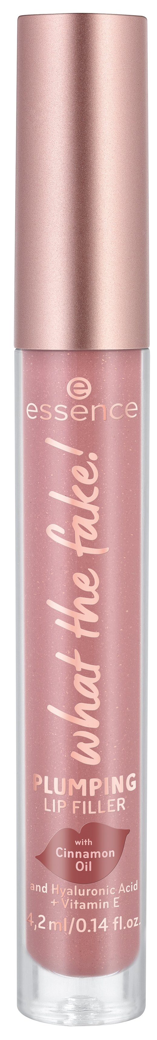 Essence Lipgloss what the fake! PLUMPING LIP FILLER 02, 3-tlg.