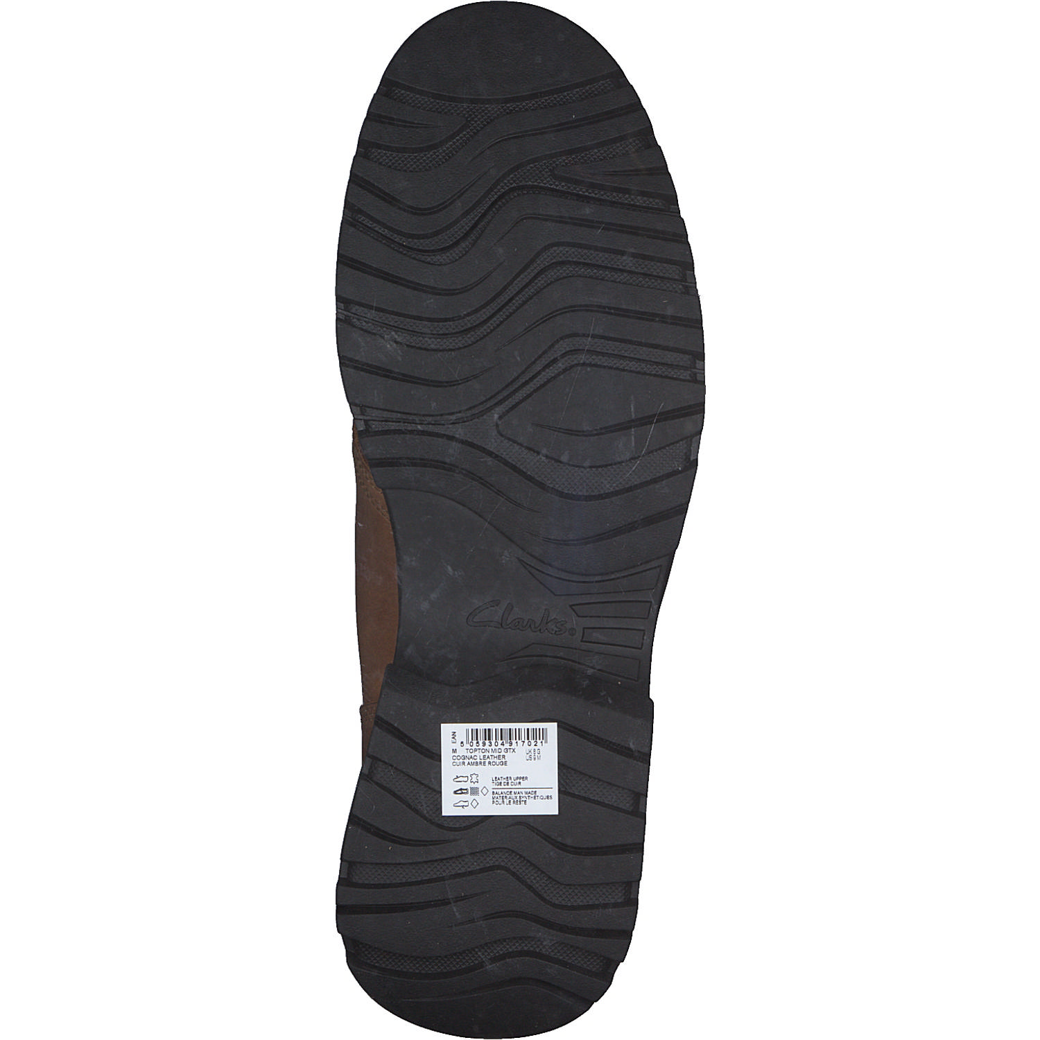 Clarks Topton Mid 2616, Winterstiefel, Herren, Braun