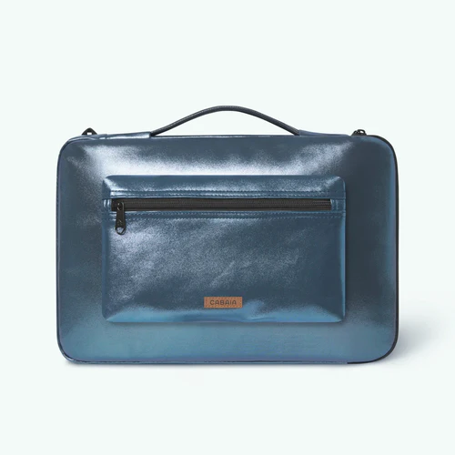 Larissa 13/14 inch laptop sleeve, navy blue