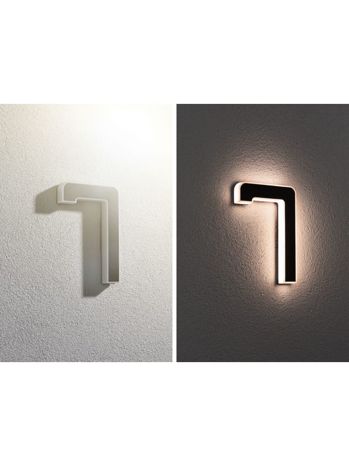 paulmann Solar LED Hausnummernleuchte  Nummer 7 günstig kaufen onesize