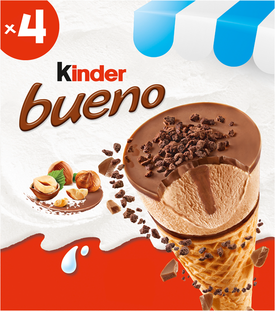 Kinder Bueno Eis Haselnuss