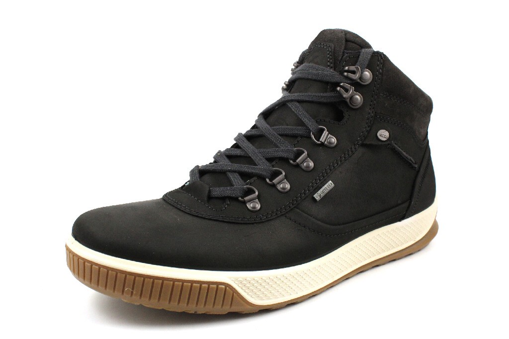 ECCO Schnür-Stiefeletten schwarz