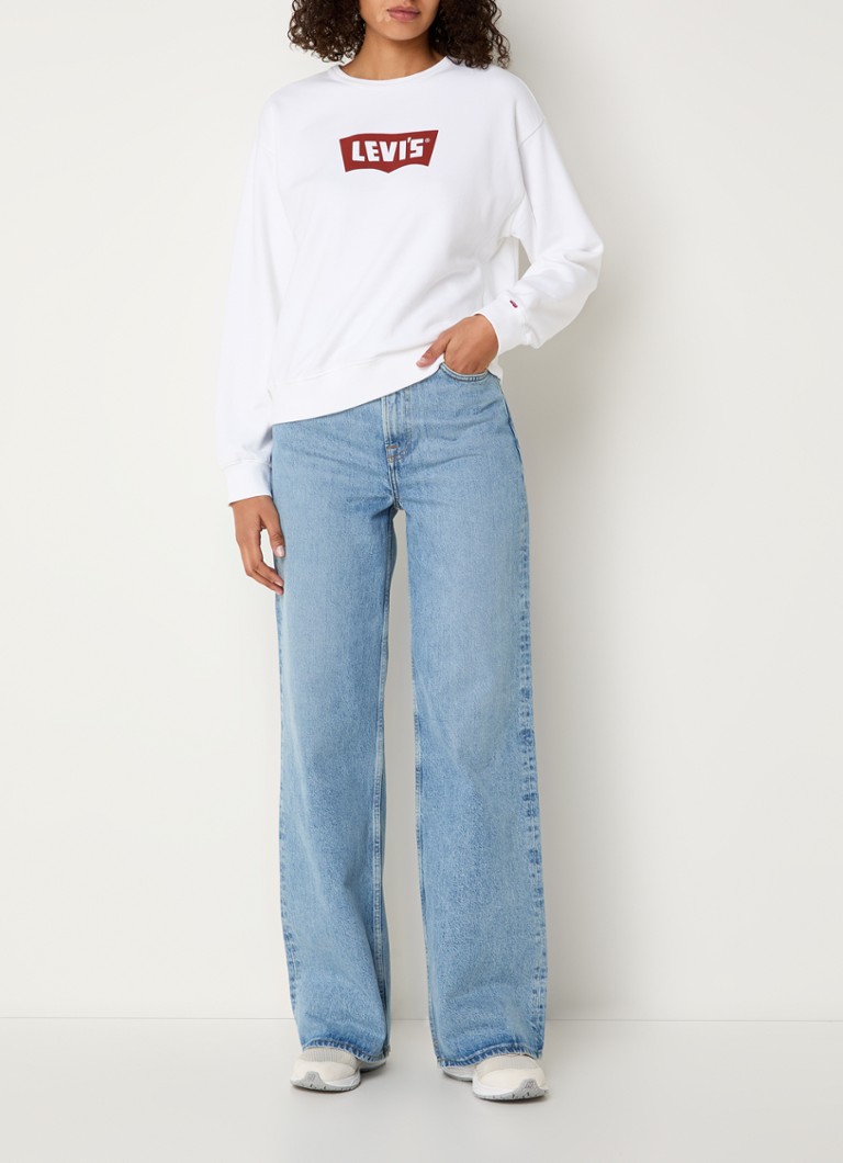Levi'sin neulepusero logoprintillä