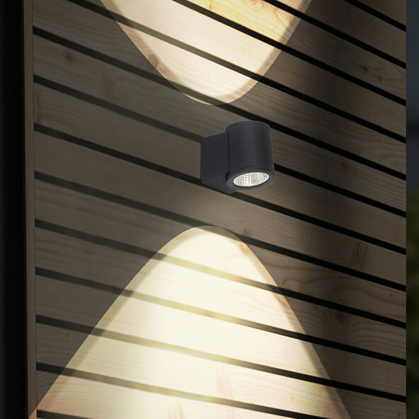 LED-Außenwandleuchte Argo, 6 W, 500 lm
