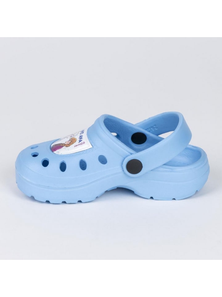 Disney Disney Frozen Clogs Rutschfeste Sandalen für Kinder mit Elsa in Blau günstig kaufen