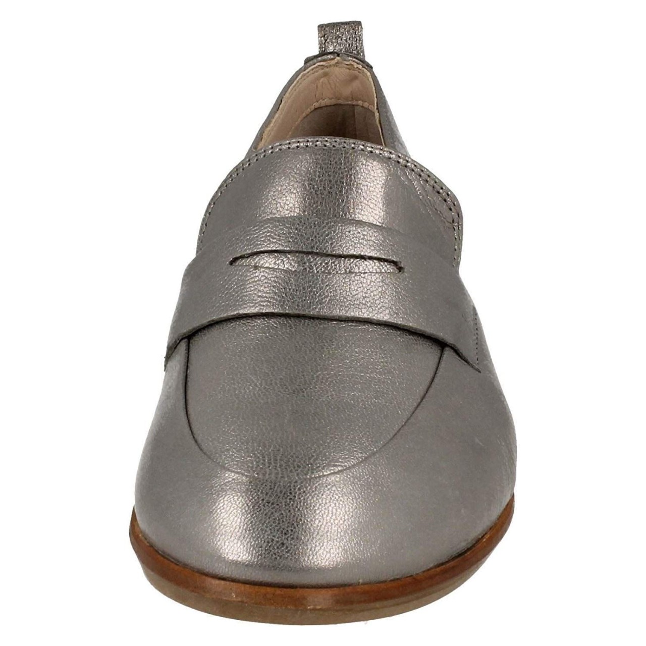 CLARKS Klassische Slipper grau