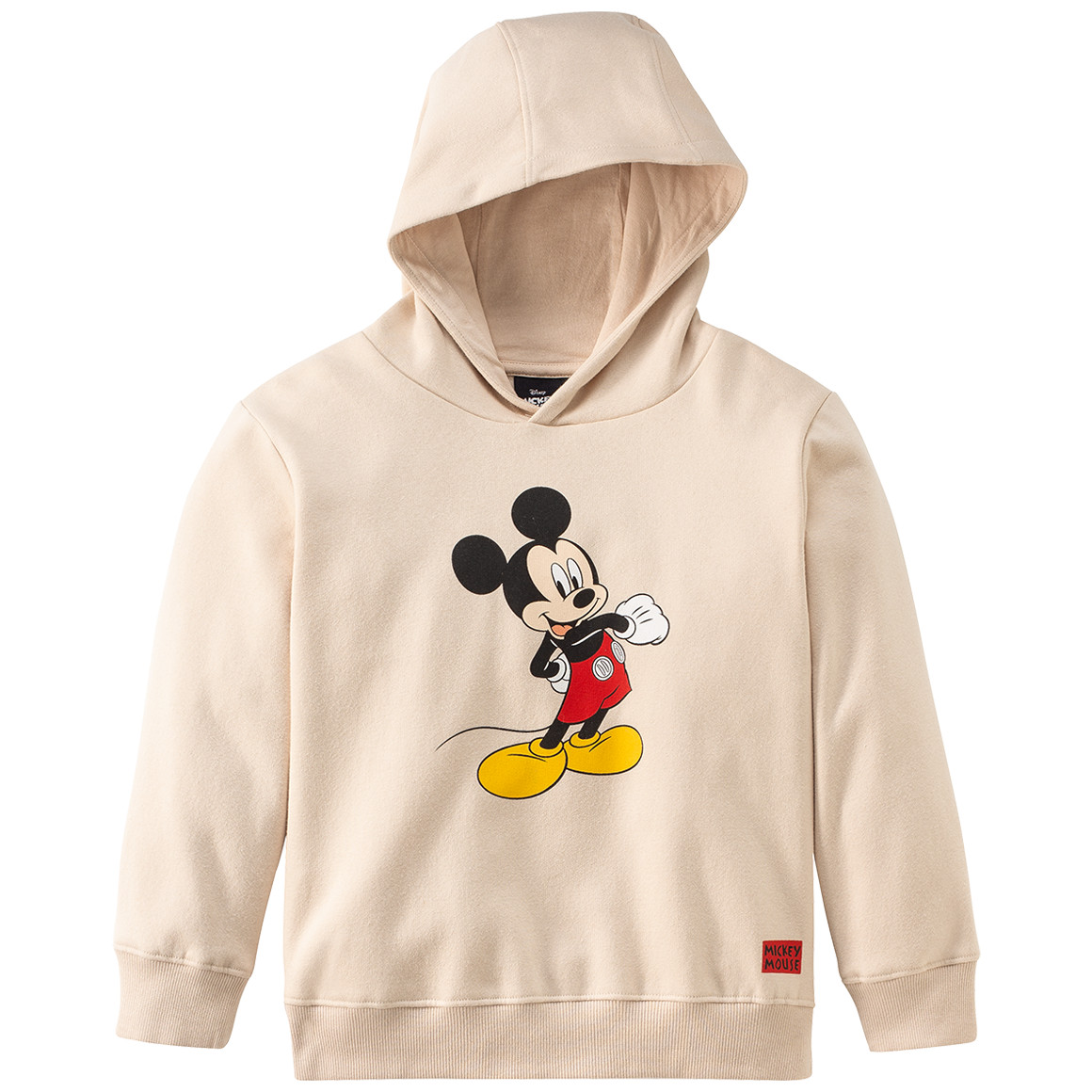 Micky Maus Hoodie mit großem Print