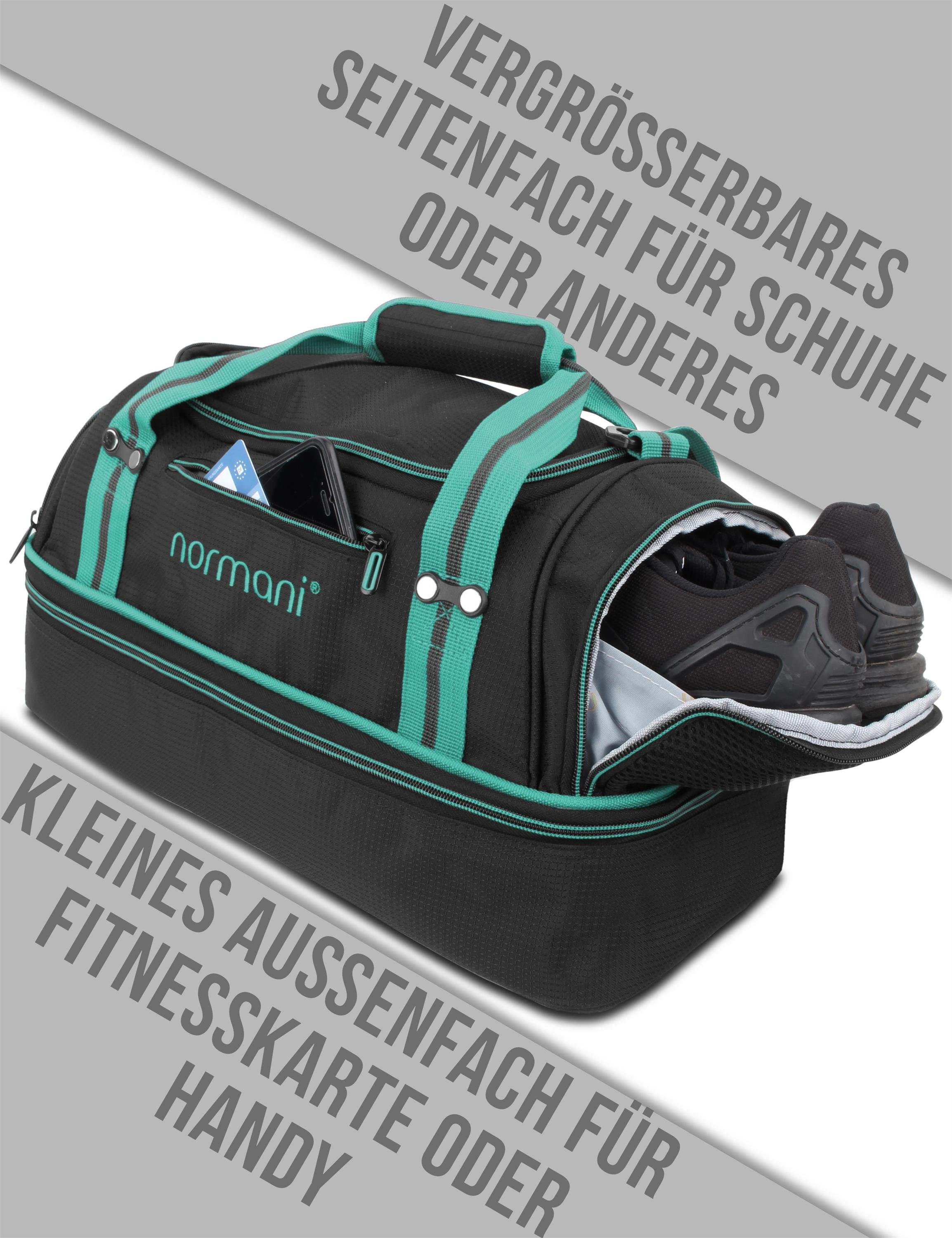 normani Sporttasche Sporttasche 28 l Südpass, Trainingstasche mit 5 Fächern