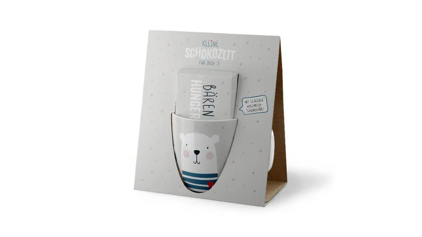 Geschenk für Dich Kleine Schokozeit Bär