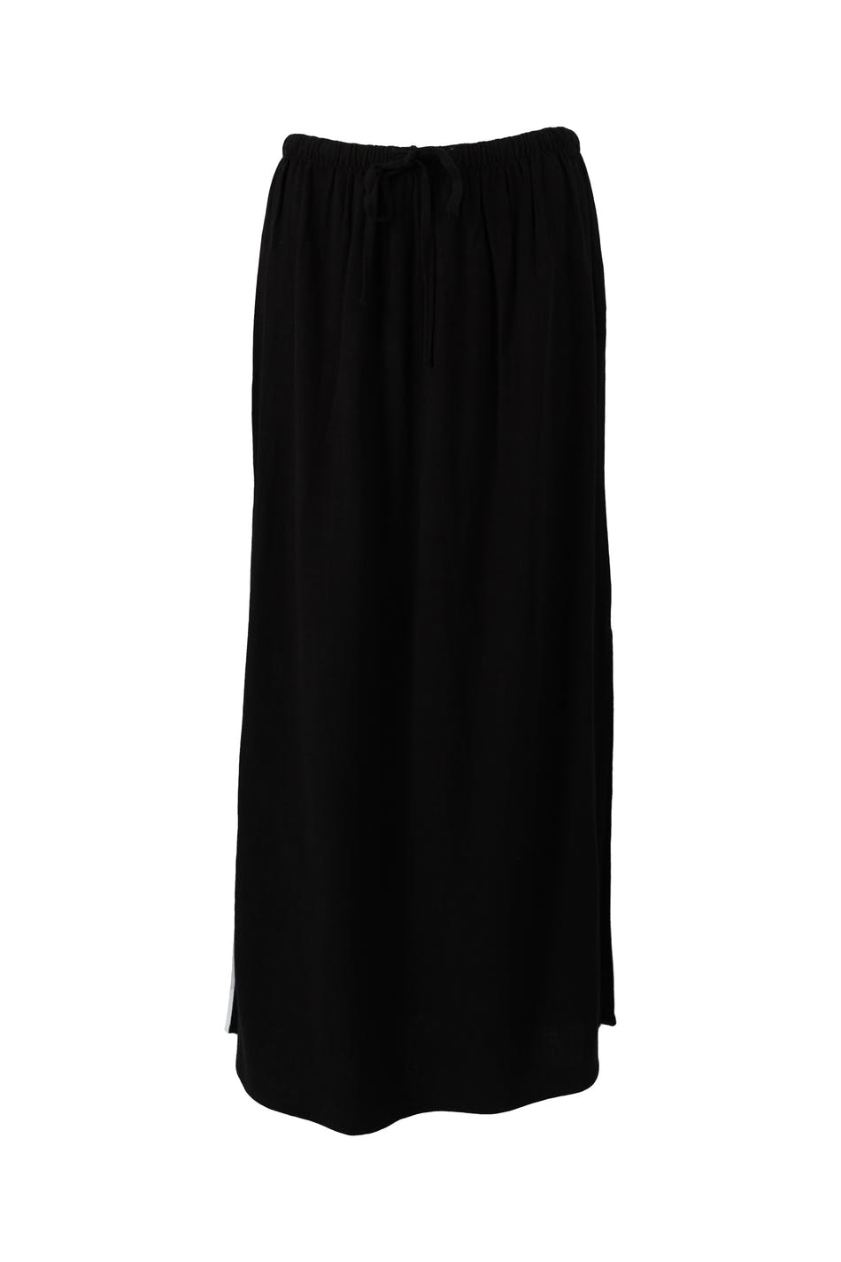 Linen blend skirt