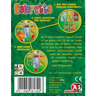 Coloretto (Multilingal)
