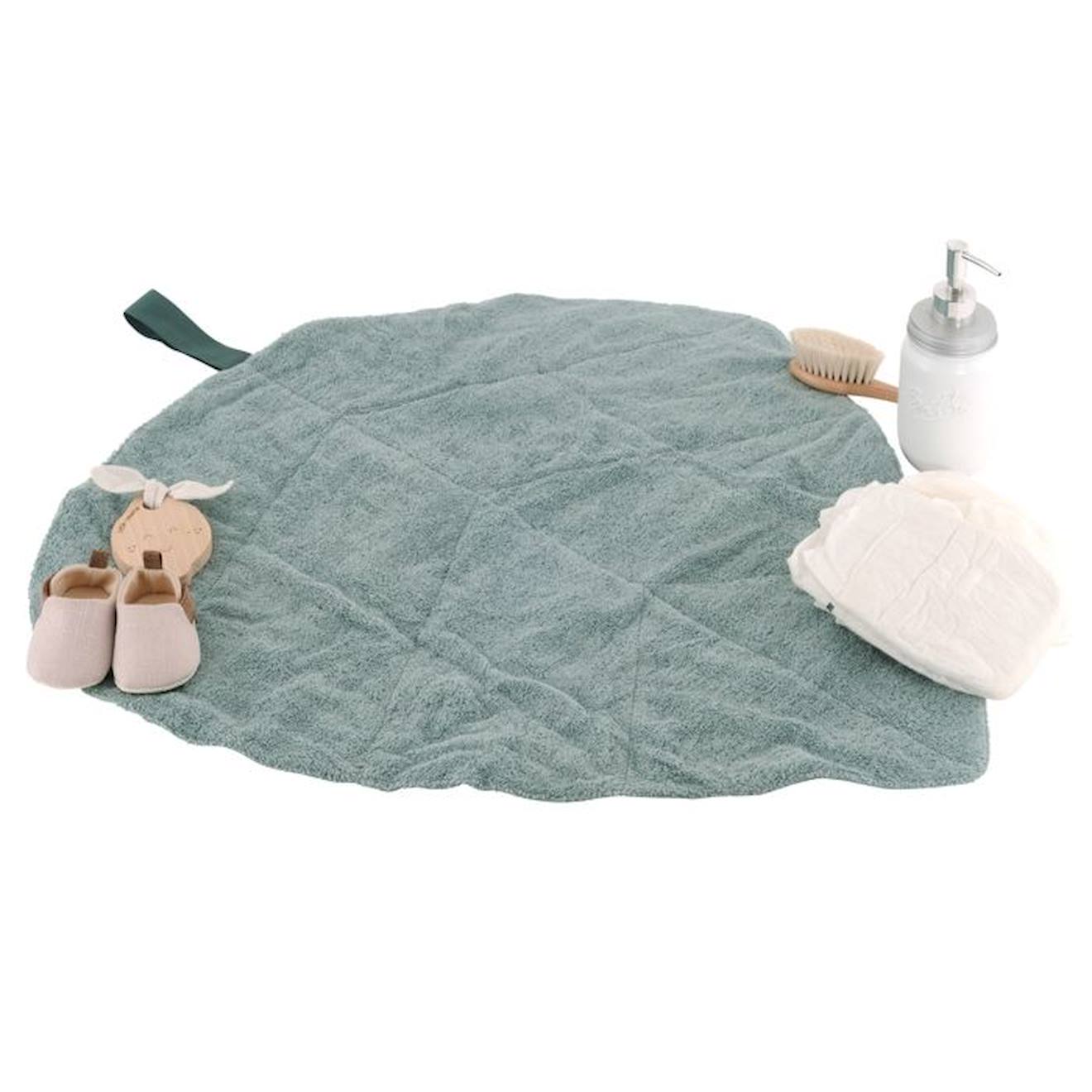 Tapis à langer en coton bio* Dream Forest vert