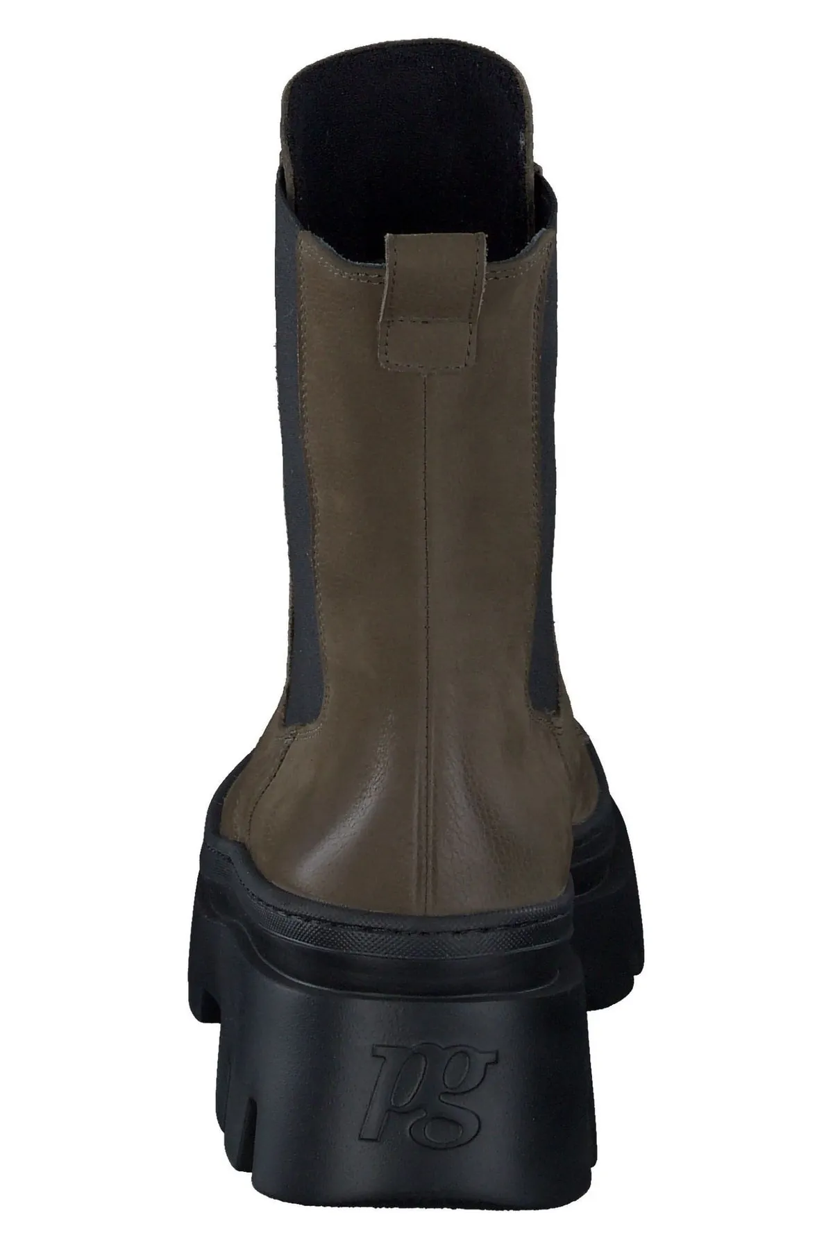 Paul Green  Stiefelette - Khaki - Blockabsatz