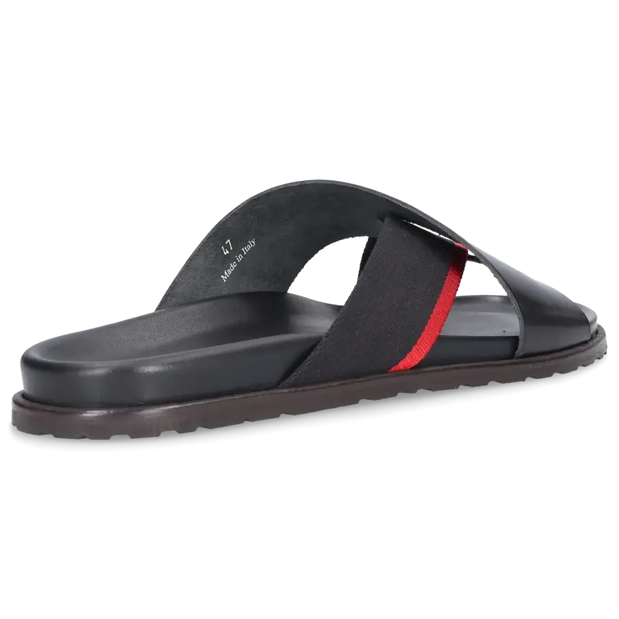 Budapester - Sandalen M7110 Kalbsleder - schwarz