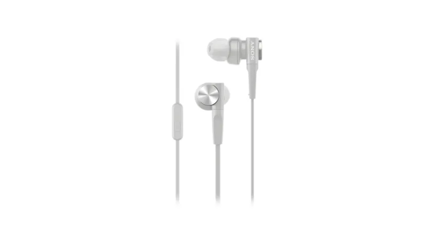 SONY IN-EAR HEADSET, MDRXB55APW.CE7 WEISS