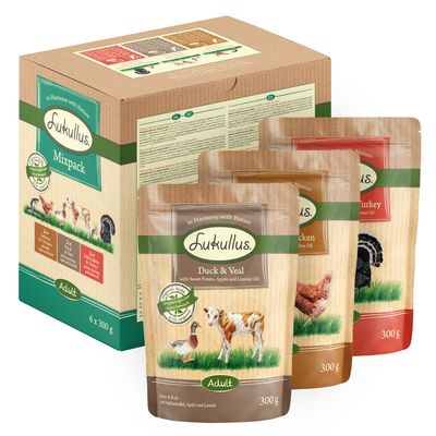 Lukullus Frischebeutel Naturkost 6 x 300 g