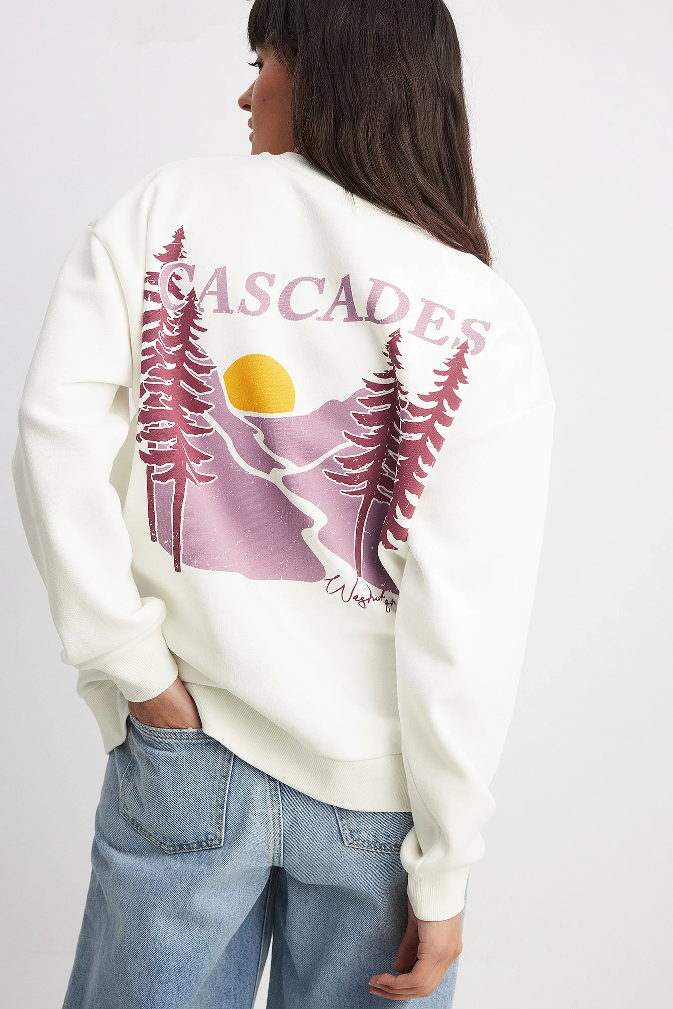 Pullover mit Stadt-Aufdruck