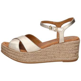 Unisa Plateau Sandale in gold