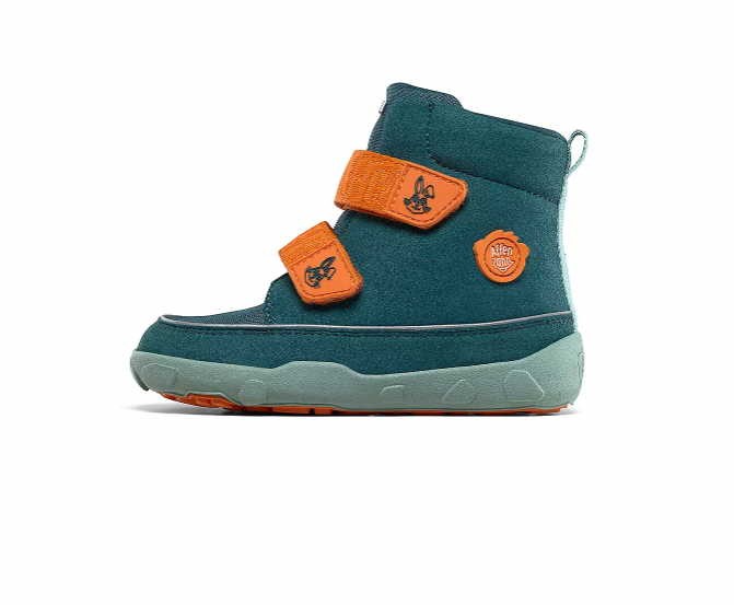 AFFENZAHN Stiefel Jungen grün