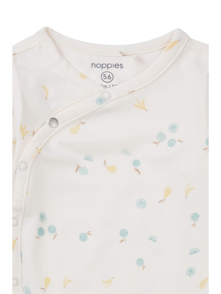 Noppies Strampler Olmito in Fruit pattern Off white günstig kaufen