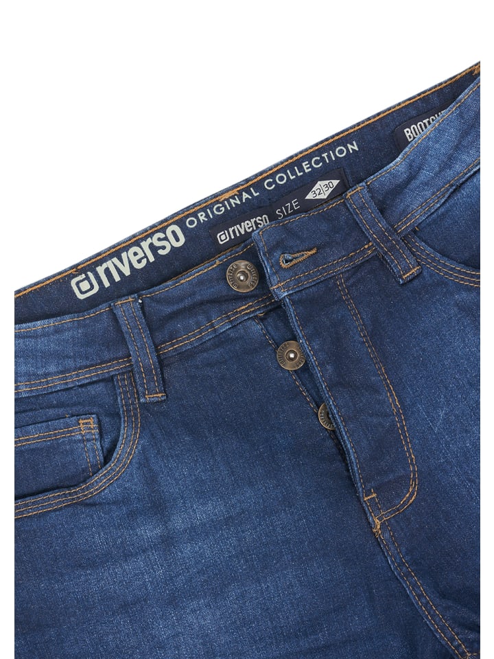 riverso  Jeans RIVFalko bootcut in Blau günstig kaufen