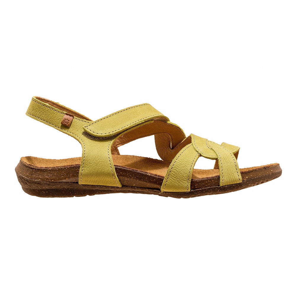 EL NATURALISTA Komfort Sandalen grün