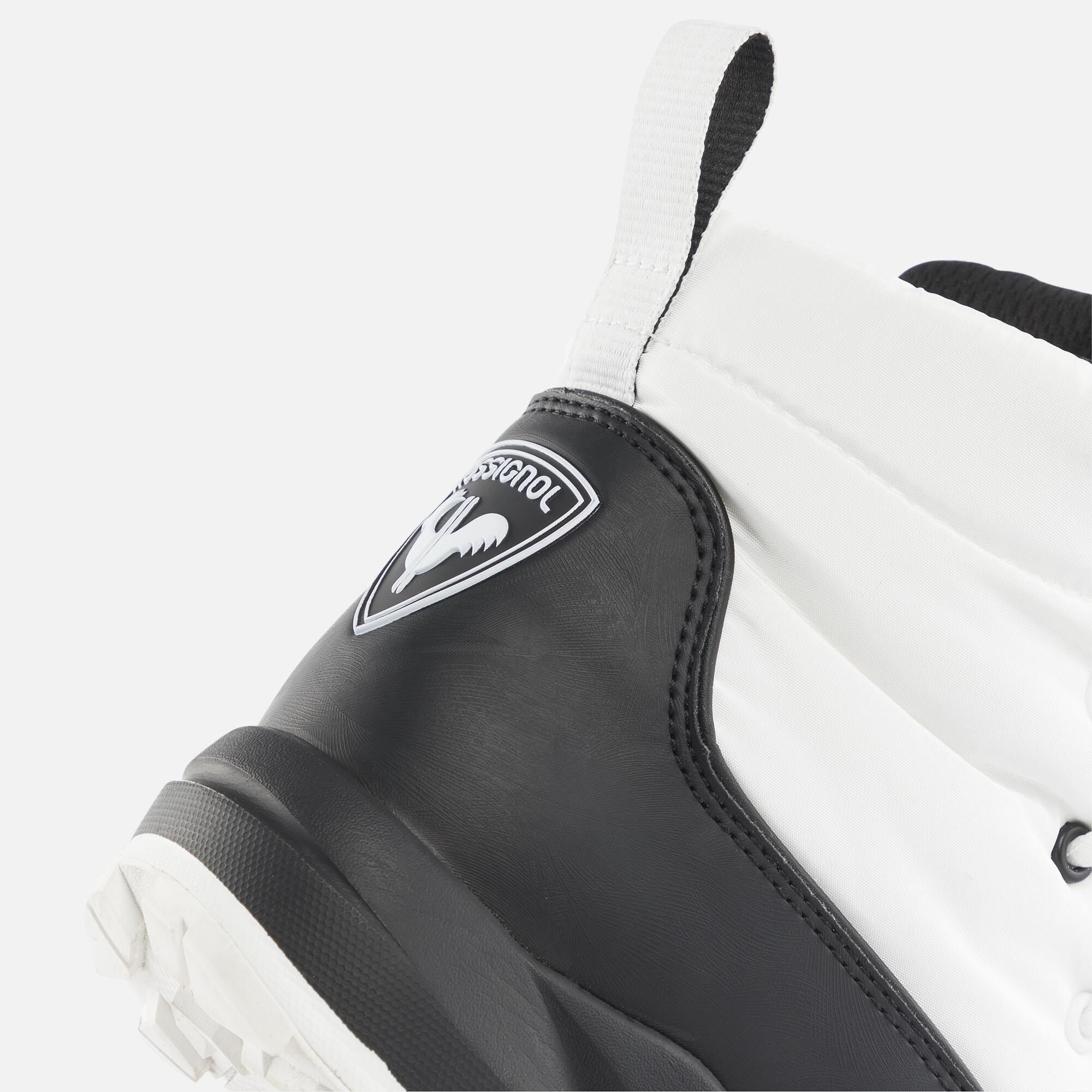 Bottines après-ski unisexe Podium noires et blanc