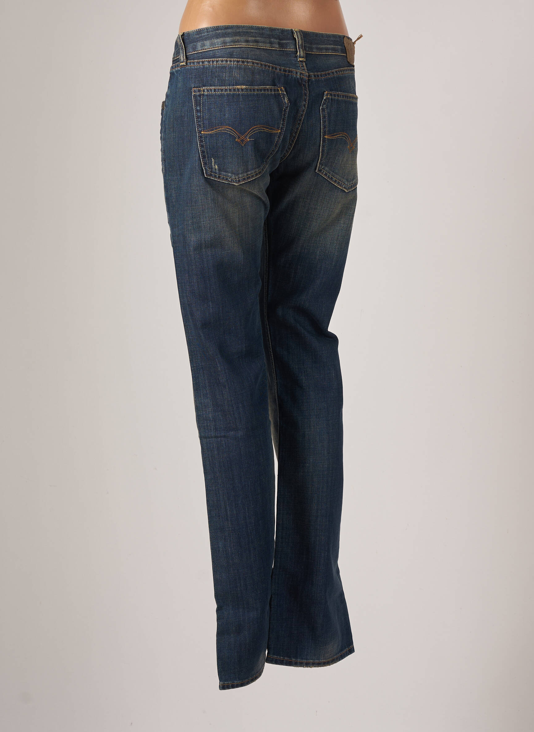 Replay Jeans Bootcut Femme couleur bleu