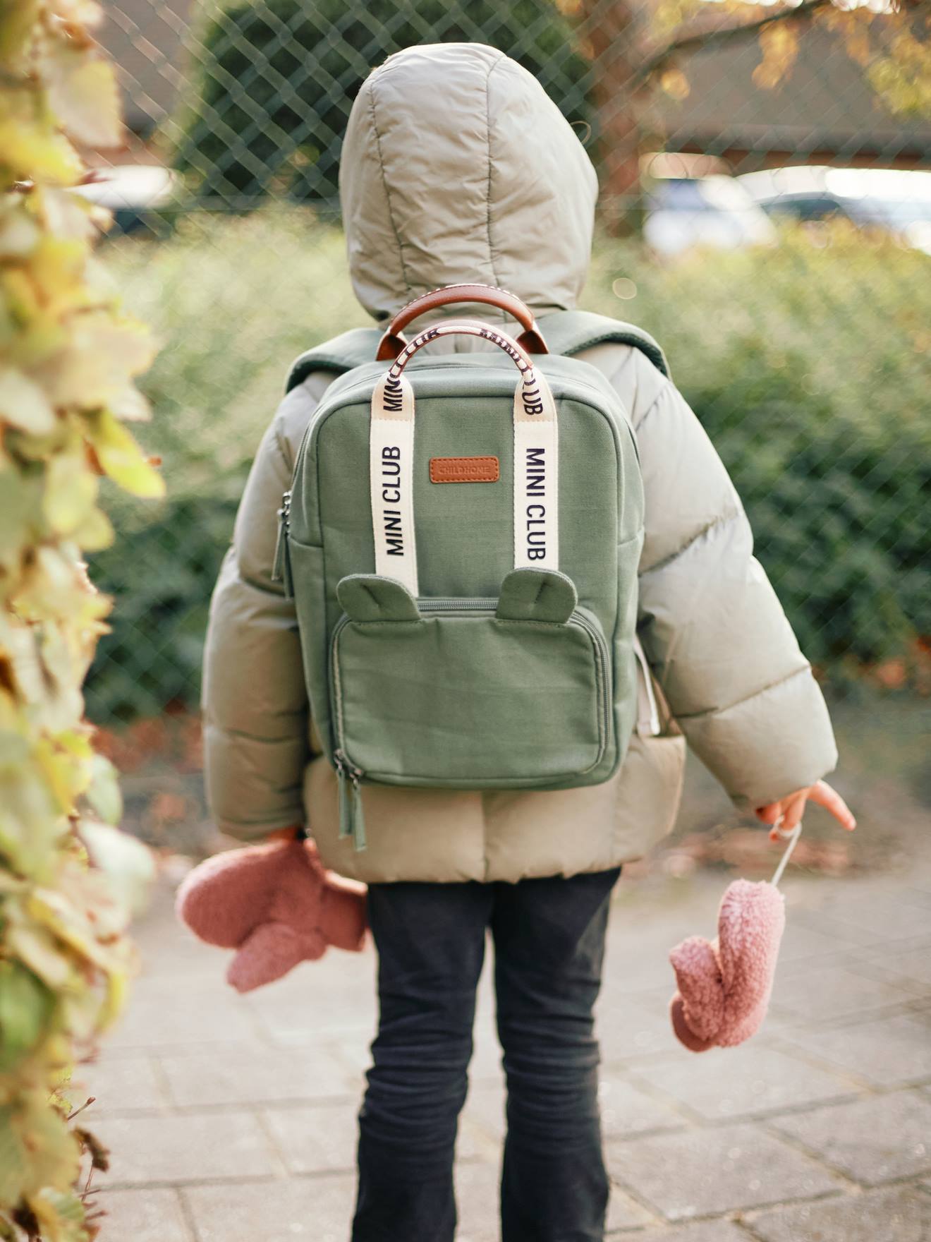 Childhome Kindergarten-Rucksack Mini Club CHILDHOME - weiß