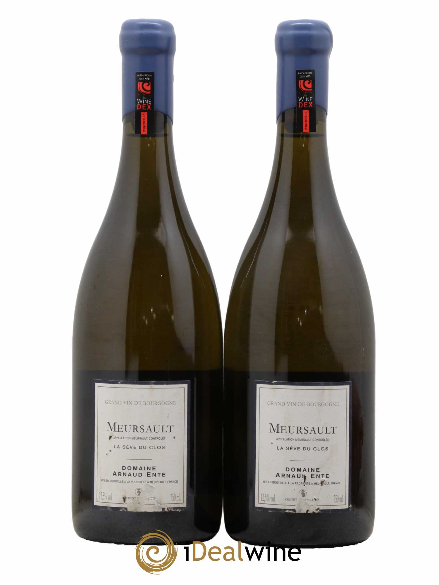 Meursault La Sève du Clos Arnaud Ente  2013 - Lot de 2 Bouteilles