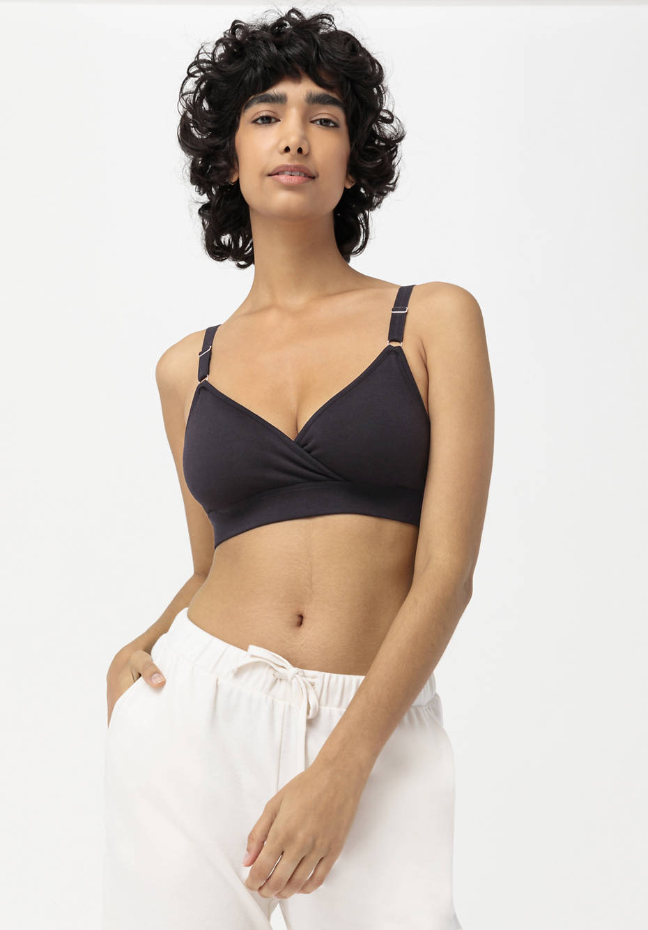 Still-Bustier aus Bio-Baumwolle
