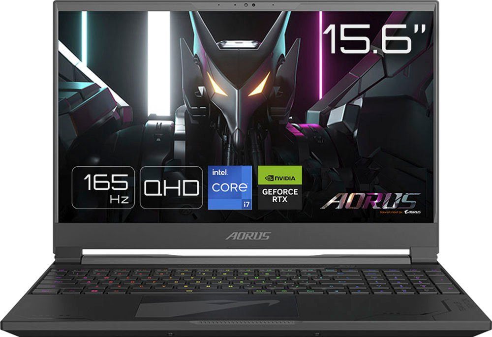 Gigabyte AORUS 15X ASF-B3DE654SH Gaming-Notebook (39,6 cm/15,6 Zoll, Intel Core i9 13900HX, GeForce RTX 4070, 1000 GB SSD)