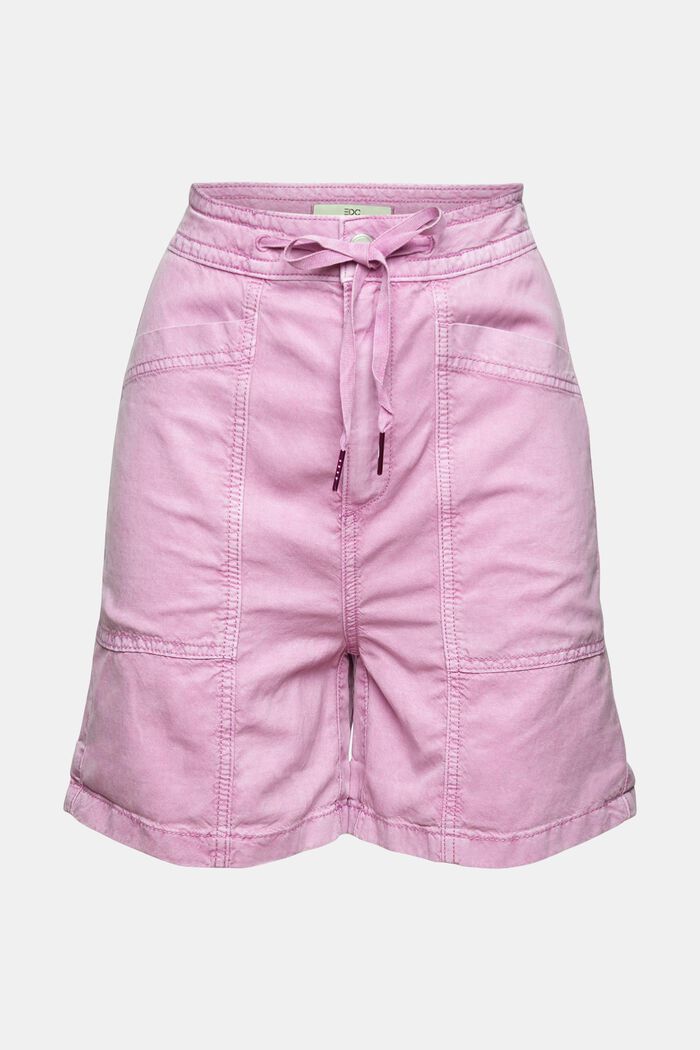 Mit Hanf: Shorts mit Kordelzug