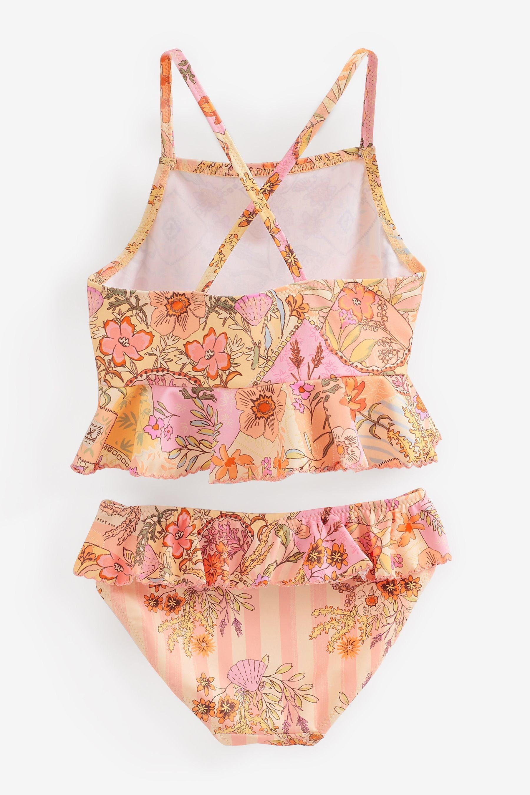 Next Bustier-Bikini Bikini mit Volants (2-St)