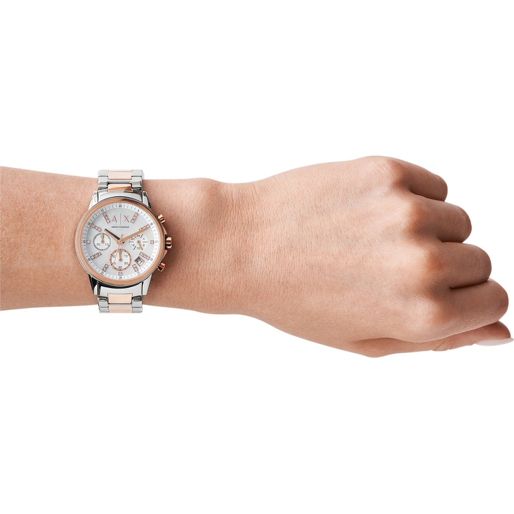 Armani Exchange Chronographe Acier inoxydable Montre