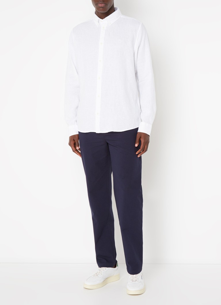 Camisa de linho Les Deux Kristian com ajuste regular