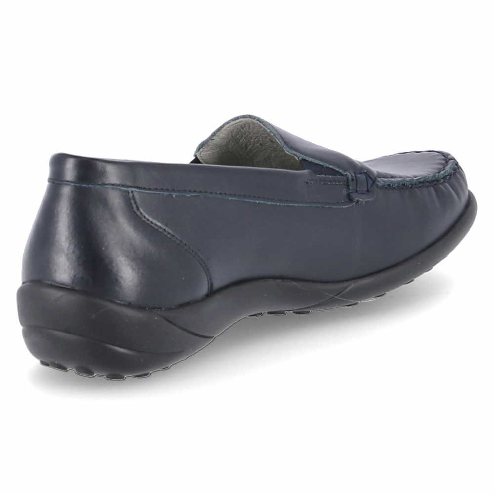 WALDLÄUFER Komfort Slipper blau