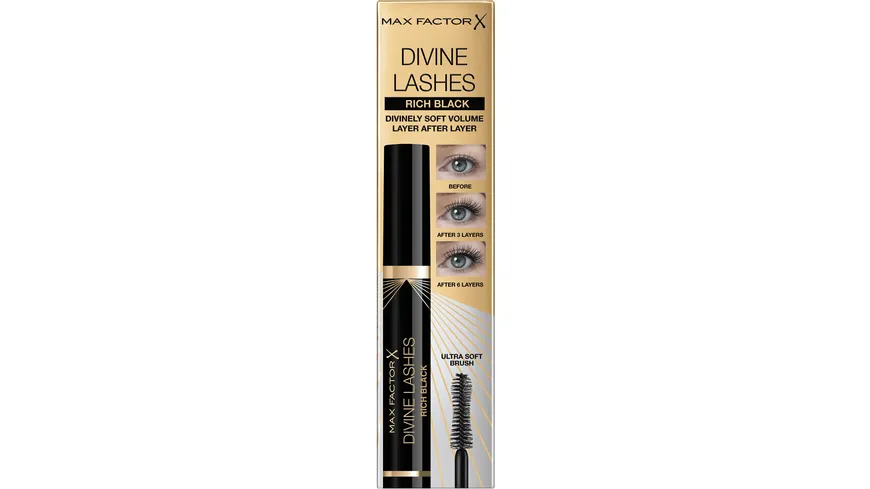 MAX FACTOR Divine Lashes Mascara Rich Black