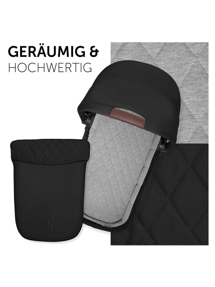 Hauck Faltbare Babywanne (Carrycot) für Walk N Care Kinderwagen in schwarz günstig kaufen onesize