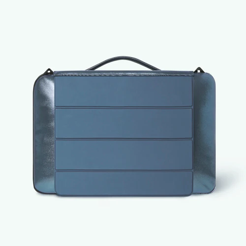 Larissa 13/14 inch laptop sleeve, navy blue