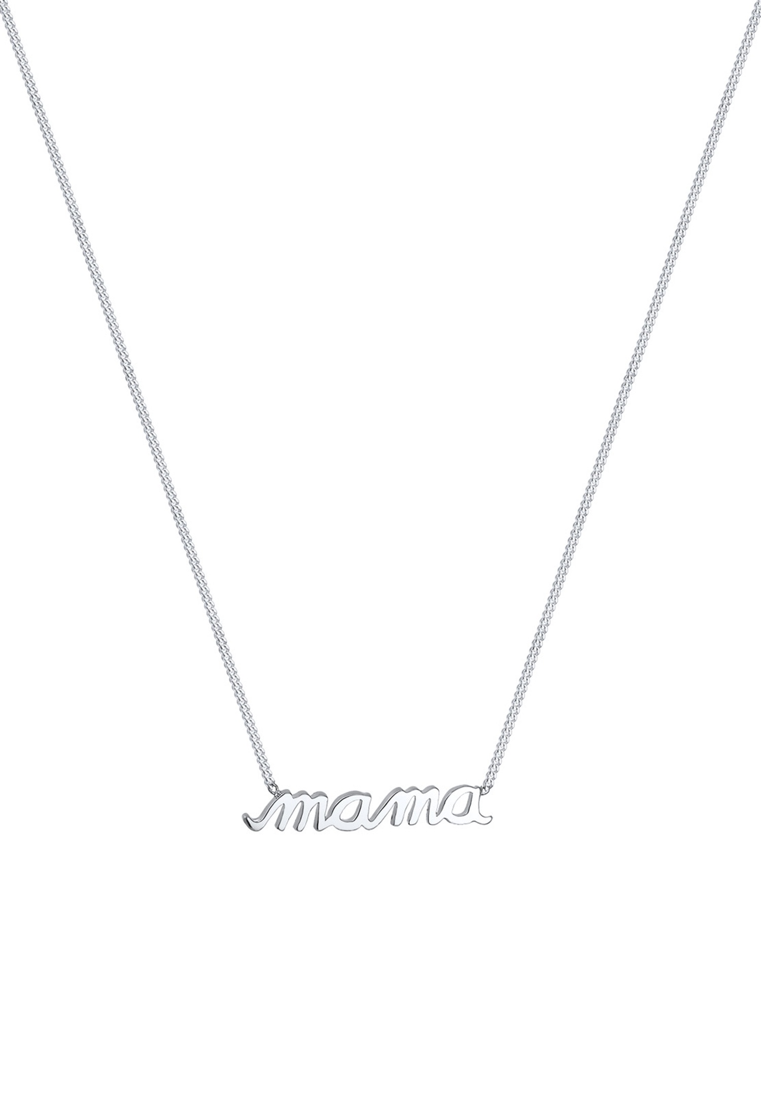 Elli Mujer escribiendo Amor de mamá - (925/1000) Plata