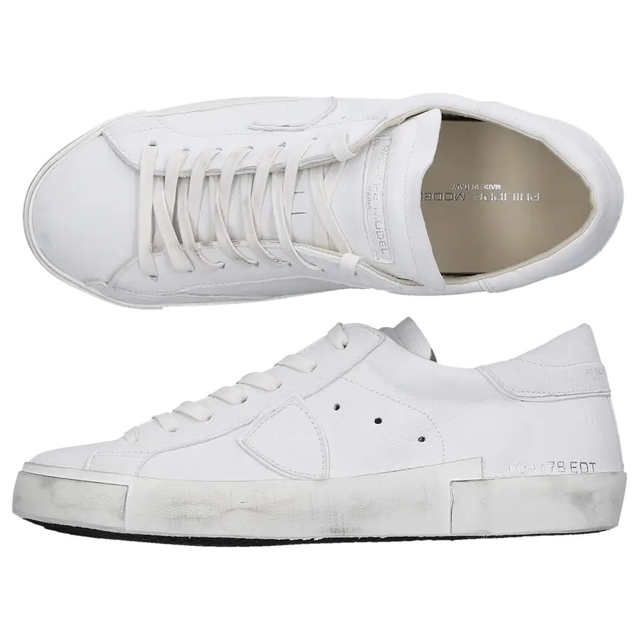 Philippe Model - Sneaker low PRSX Kalbsleder - weiß
