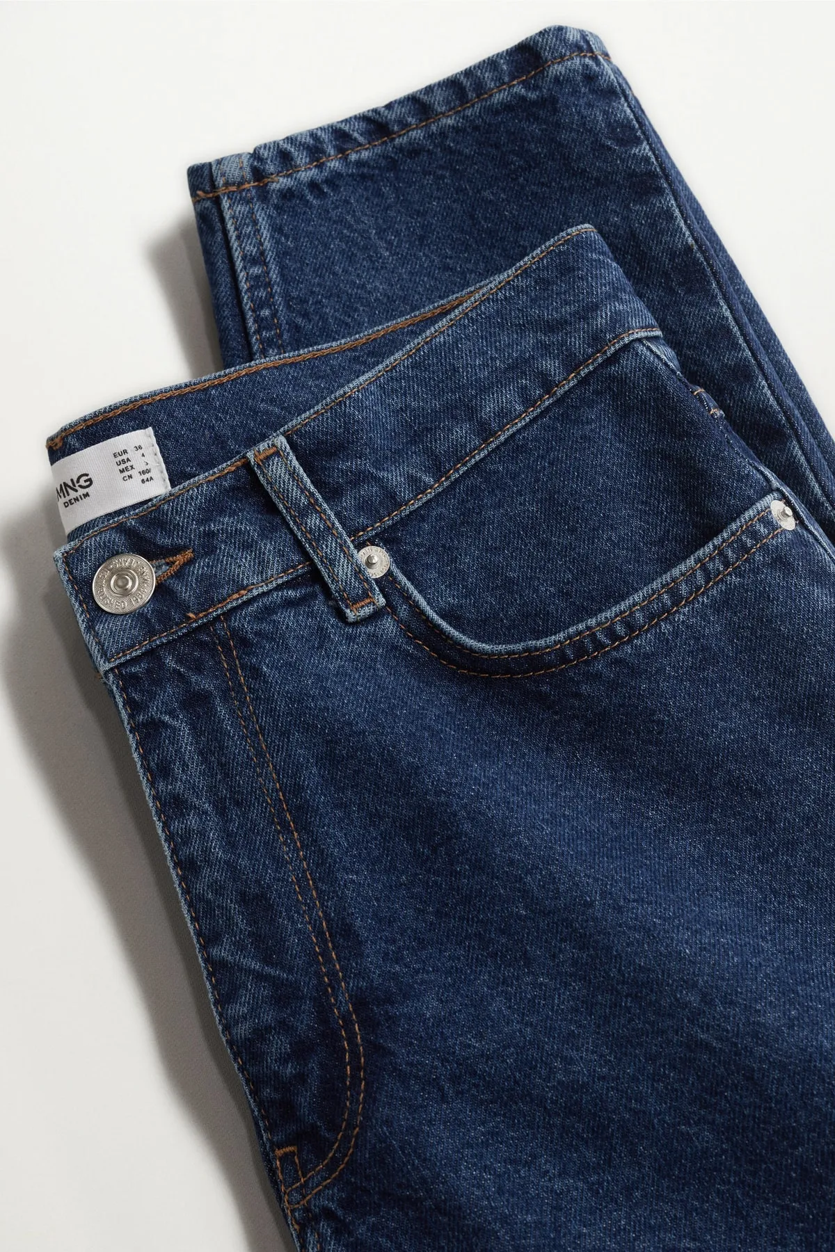 MANGO  Blaue Damenjeans 17005949
