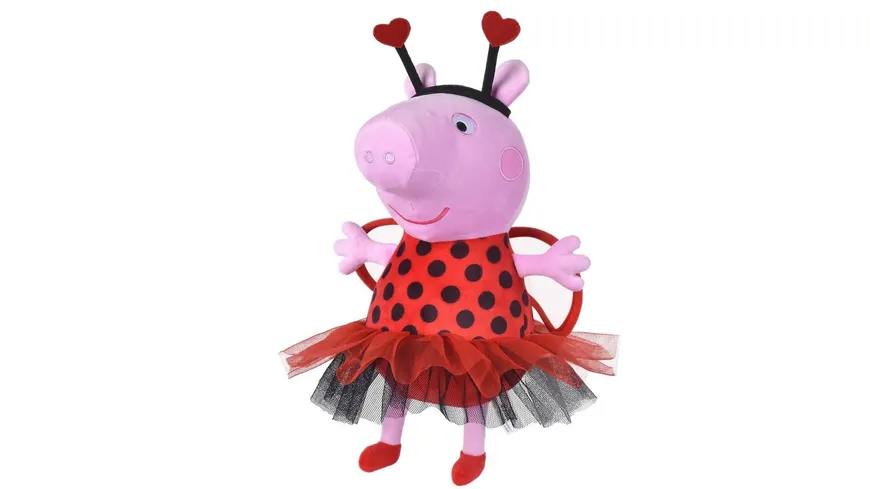 Simba - Peppa Pig - als Marienkäfer, 28cm