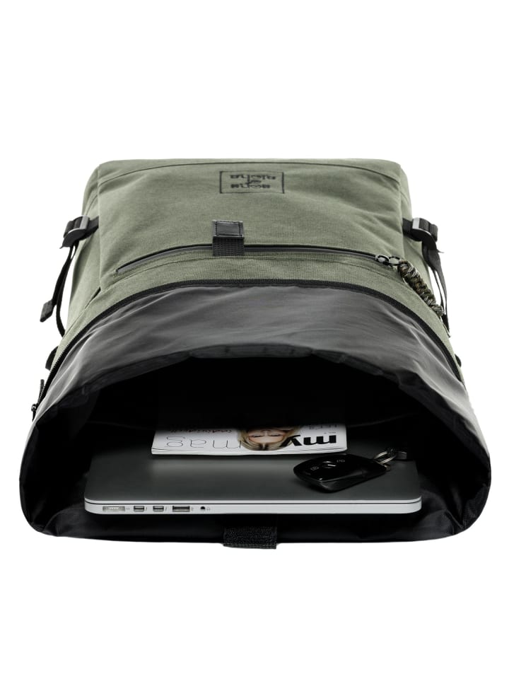 SONS OF ALOHA Rucksack XL RollTop Rucksack KANE erweiterbar| Laptop-Fach groß in grün günstig kaufen onesize