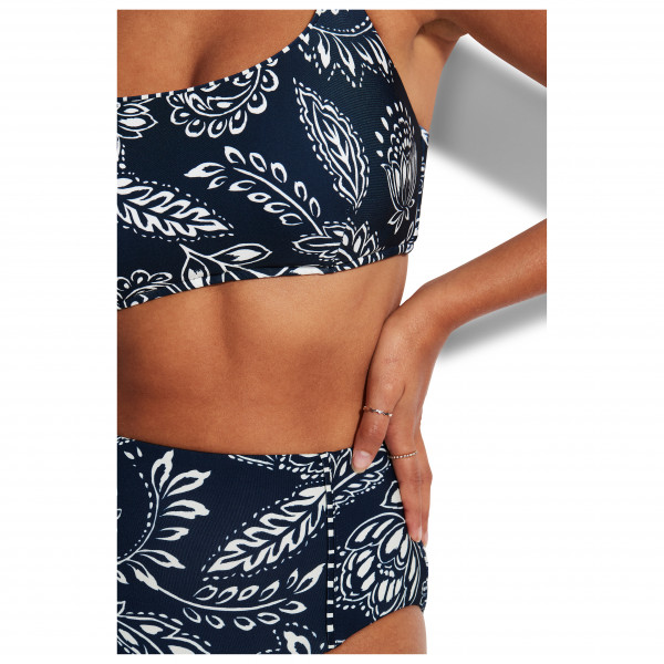 Seafolly - Women's Folklore Wide Side Retro - Bikini-Bottom